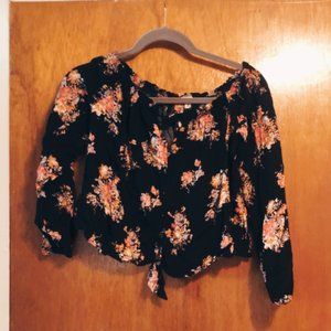 Off the shoulder floral